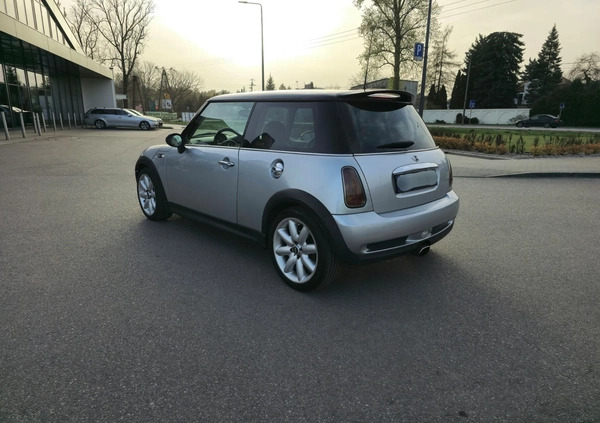 MINI Cooper S cena 14500 przebieg: 260000, rok produkcji 2003 z Zielonka małe 67